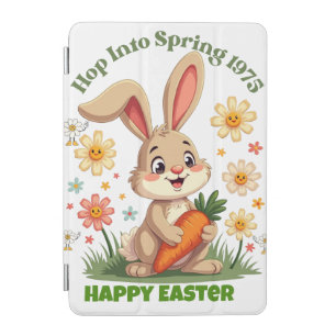 1975 Retro Spring Bunny iPad Mini Cover
