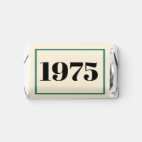 1975 Retro Stripe Vintage Poster