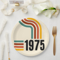 1975 Retro Vintage Poster 50th Birthday