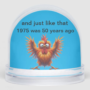 1975 Was 50 Years Ago  Snow Globe