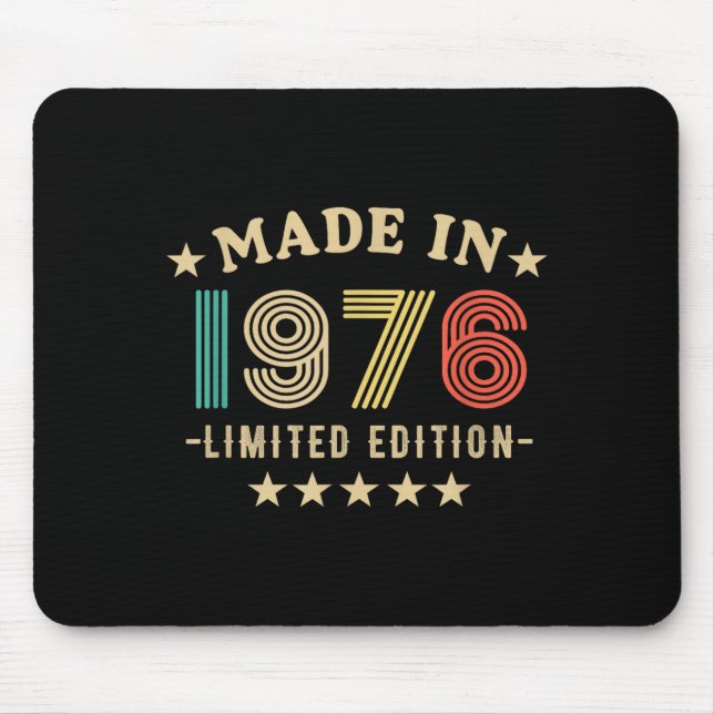 1976 50th Birthday,50th 2026 For Him, Dad,father's Mouse Pad (Front)