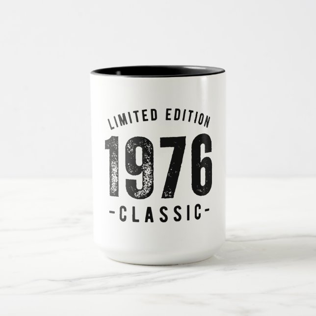 1976 Classic Birth Year Mug (Center)
