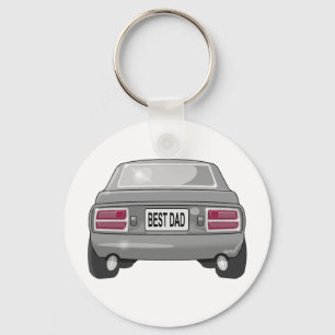 1976 Datsun 280Z Gray Keychain