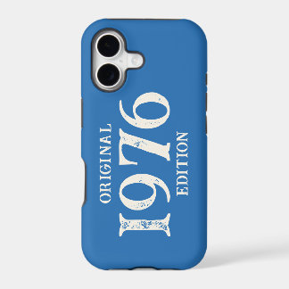 1976 Original Edition on ocean blue iPhone 17 Case