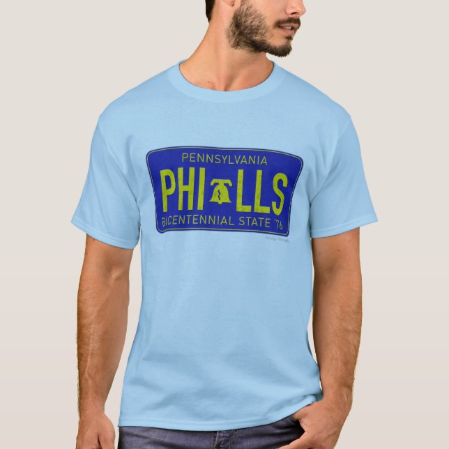 1976 Pennsylvania License Plate Shirt (Front)