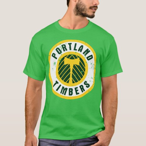1976 Portland Timbers Vintage Soccer T_Shirt