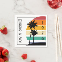 1976 Retro Stripe Sunset Vintage 