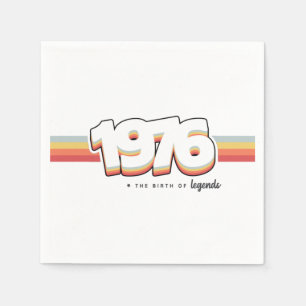 1976 The birth of legends Napkins