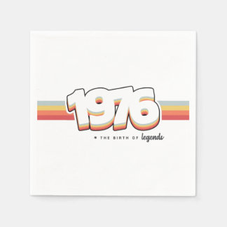 1976 The birth of legends Napkins
