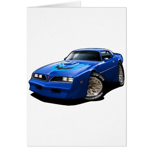 1977-78 Trans Am Blue Cards (Front)