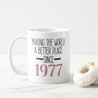 1977 Birthday 50 50th Year Old Women Great Grandma Coffee Mug