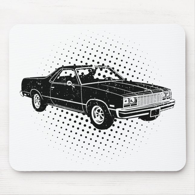 1977 Chevrolet El Camino Mouse Pad (Front)