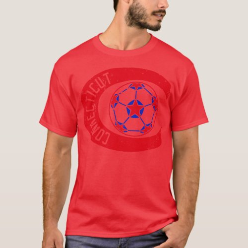 1977 Connecticut Bicentennials Vintage Soccer T_Shirt