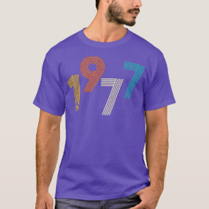1977 Retro Birthday Vintage T-Shirt