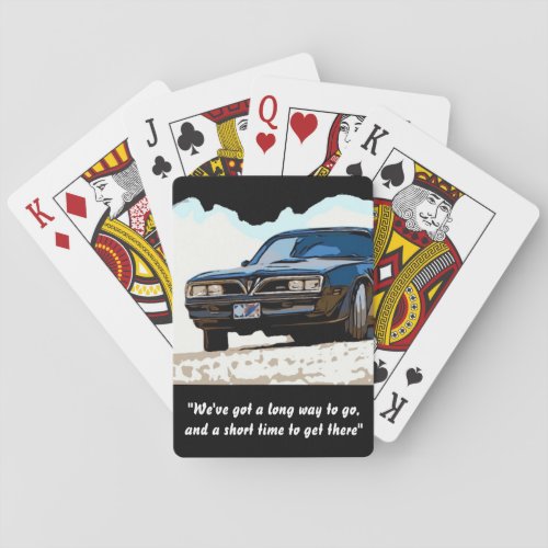 1977 TRANS AM PLAYING CARDS