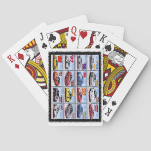 1978-2013 Special Edition Corvette Montage Poker Cards