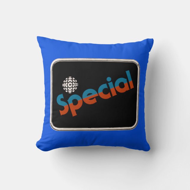 1978 CBC Special Throw Pillow (Front)