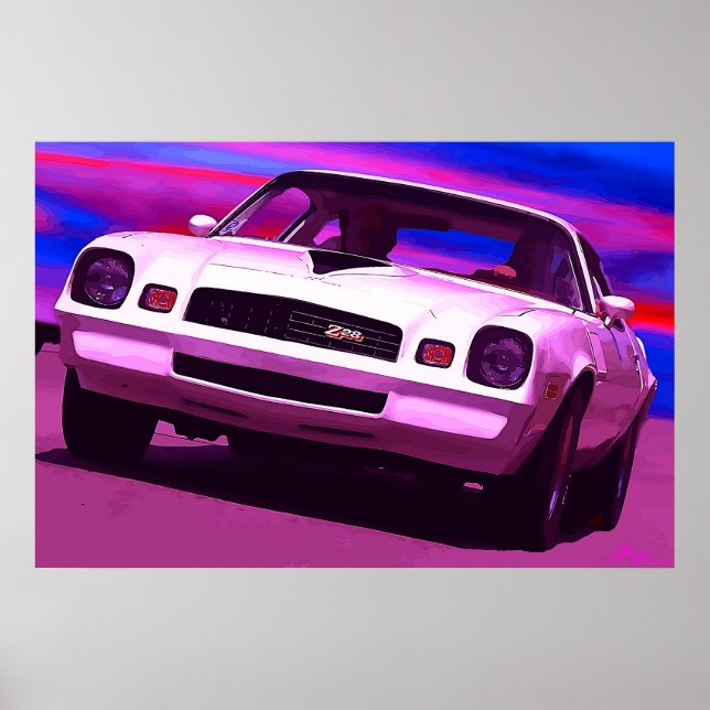 1978 Chevy Camaro Z28 Poster (Front)