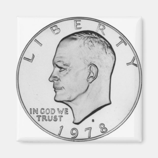 1978 Dollar, Eisenhower, products Magnet (Front)