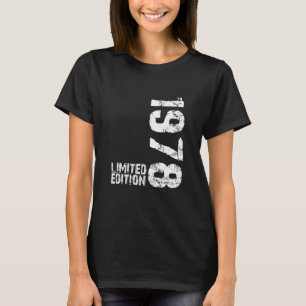 1978 Limited Edition Birthday Vintage Retro_2 T-Shirt