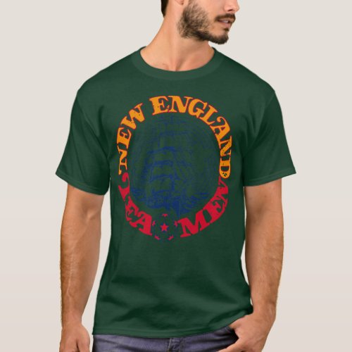 1978 New England Tea Men Vintage Soccer T_Shirt