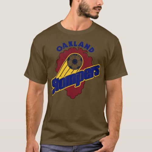 1978 Oakland Stompers Vintage Soccer T_Shirt
