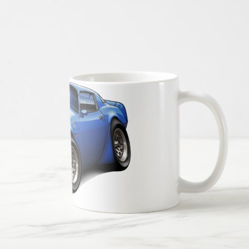 1979-81 Trans Am Blue Car Coffee Mug