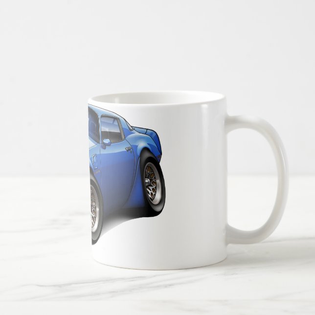 1979-81 Trans Am Blue Car Coffee Mug (Right)