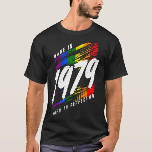 1979 Birthday LGBT Gay Pride  T_Shirt