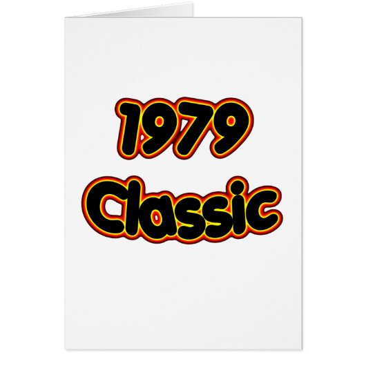 1979 Classic Cards (Front)