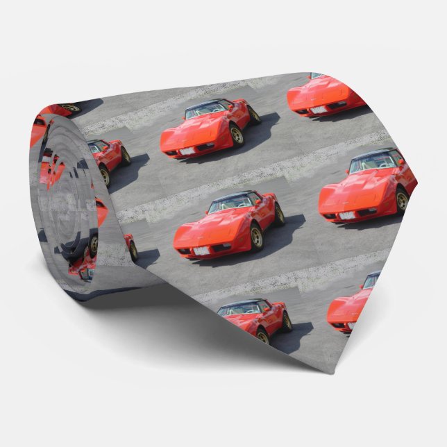 1979 Classic Cars Neck Tie (Rolled)