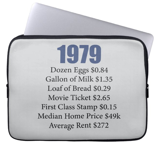 1979 LAPTOP SLEEVE (Front)