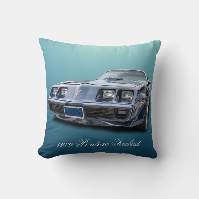 1979 PONTIAC FIREBIRD THROW PILLOW (Front)