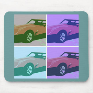 1979 Red Classic Car Mouse Pad