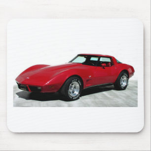 1979 Red Corvette Classic Mouse Pad