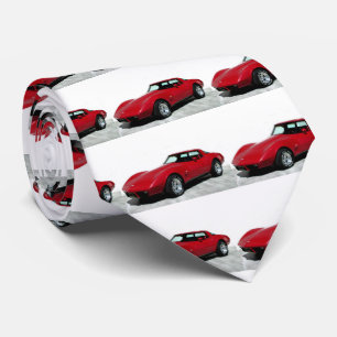 1979 Red Corvette Classic Neck Tie