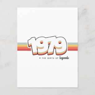 1979 The birth of legends Postcard