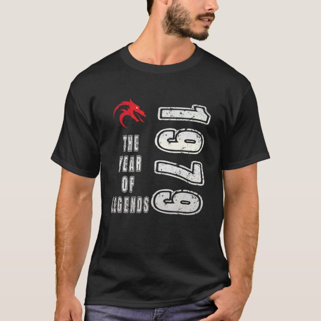 1979 year of birth 1979 Year of Legends birthday T-Shirt (Front)