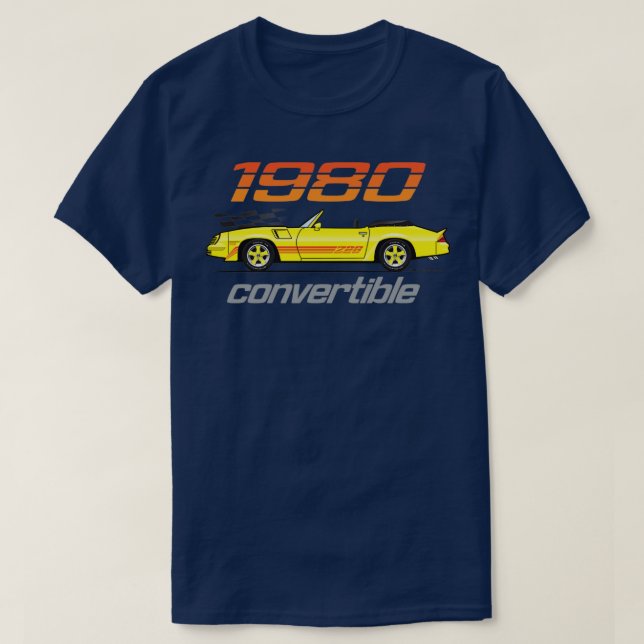 1980 Convertible T-Shirt (Design Front)