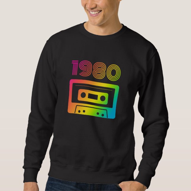 1980 Retro  Sweatshirt (Front)