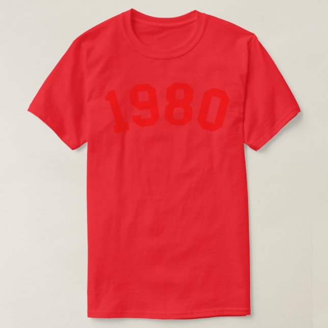 1980 T-Shirt (Design Front)