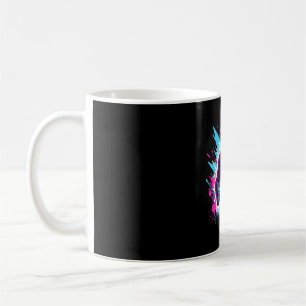 1980s Bigfoot Sasquatch Playing Pickleball  2 Coffee Mug