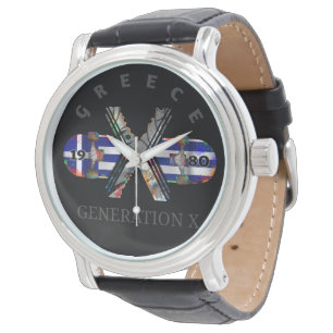 1980's Generation X Greece Skateboard Watch