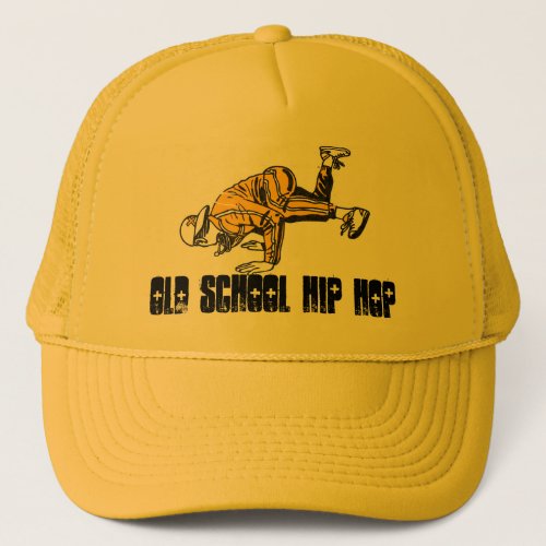 1980s Hip Hop Old School Breakdancing Trucker Hat
