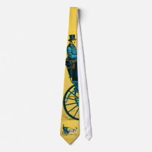 1980's Horse and Carriage Neck Tie
