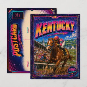 1980s Kentucky Postcard 80s Retro