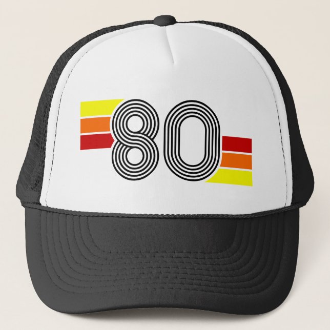 1980s Retro Trucker Hat (Front)