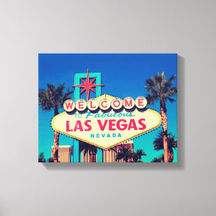 1980s Retro Welcome to Fabulous Las Vegas sign