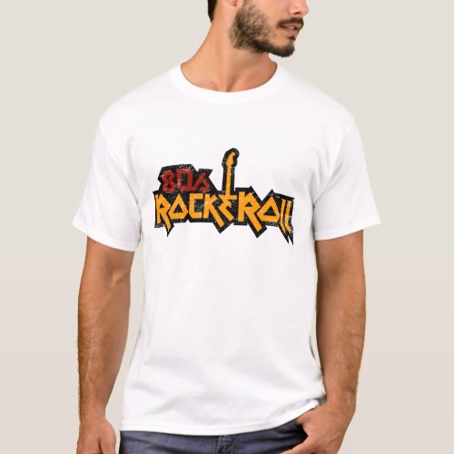 1980s Rock  Roll T_shirt