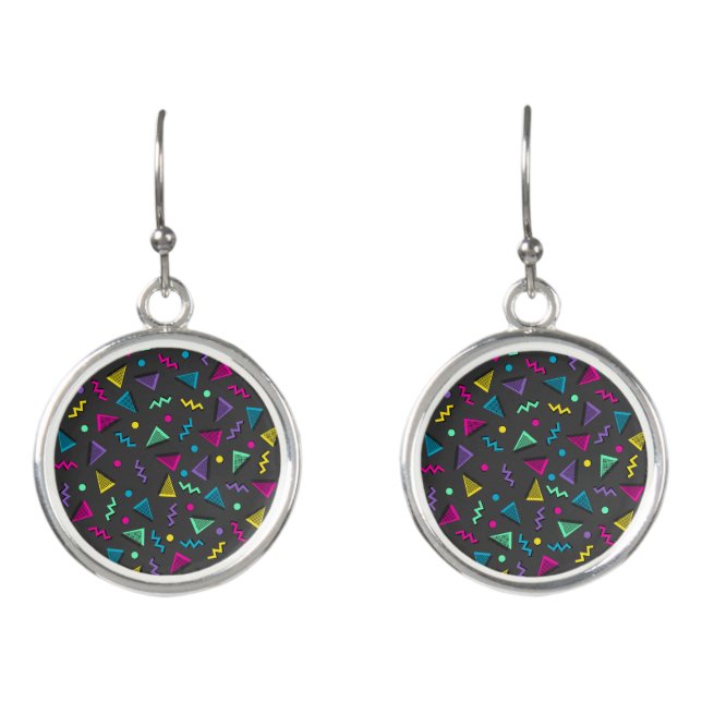 1980s style and trends earrings (Front)